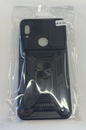 Armor Case With Curtain for Huawei Y6 2019 / Y6 Pro 2019 / Y6s / Honor 8a