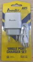 Мережевий Зарядний Пристрій Avantis A825 1USB Micro