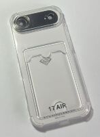 Case Clear Card Holder for Apple Iphone 17 Air