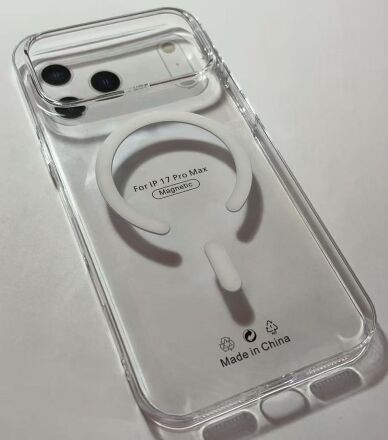 Ultra thin plastic for Apple Iphone 17 Pro Max with Magsafe