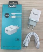 Мережевий Зарядний Пристрій Avantis A909 1USB Lightning