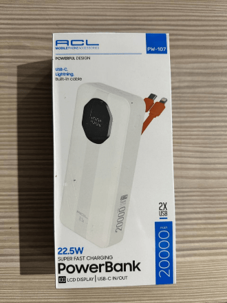 Power Bank ACL PW-107 20000mAh 22.5W