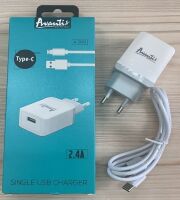Мережевий Зарядний Пристрій Avantis A909 1USB Type-C