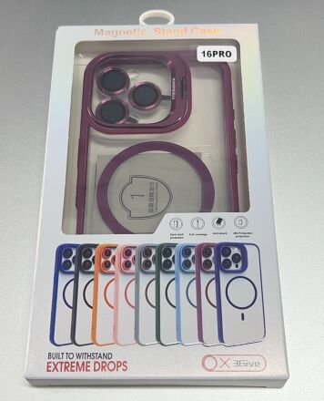 Чехол Magnetic Stand and Magsafe Apple Iphone 16 Pro