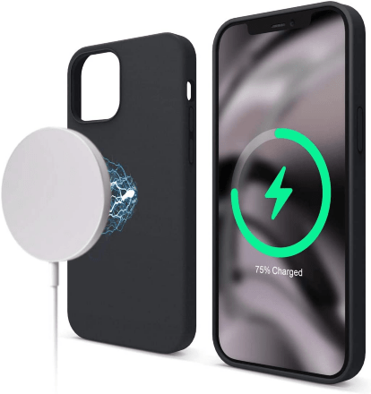Silicone Case Original With MagSafe and Splash Screen Apple iPhone 12 Pro Max