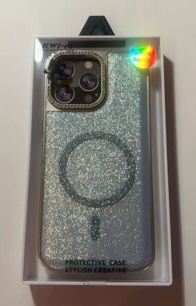 Case KWI-NI Diamond and  MagSafe Apple for Iphone 14 ProMax