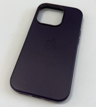 Чохол Leather Case Apple Iphone 14 Pro  MagSafe