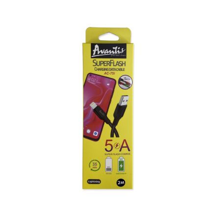 USB Cable Avantis Super Flash AC-75i Lightning 2m