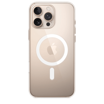 Чохол Clear Case Original with MagSafe Apple iPhone 16 ProMax with button