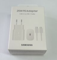Мережевий Зарядний Пристрій Samsung TA800 25w & Cable in Box HQ