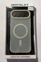 Чехол Silicone and Plastic Matte Nofelet for Apple Iphone 17 Air with Magsafe