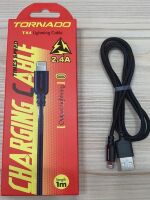 USB Cable TORNADO TX4 Тканевая Оплётка Lighting