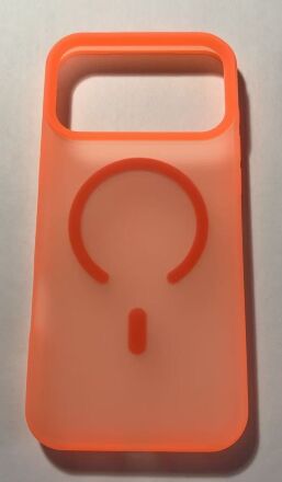 Чехол Silicone and Plastic Matte Nofelet for Apple Iphone 17 ProMax with Magsafe
