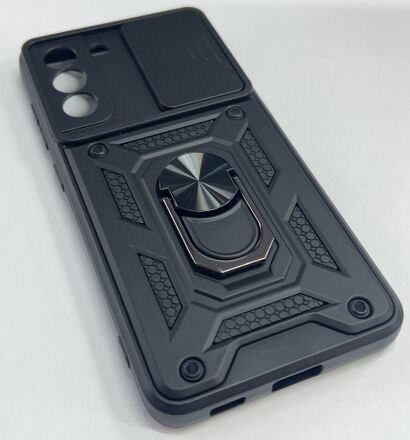 Armor Case With Curtain for Samsung S21 FE
