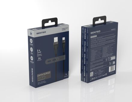 USB Cable Senteo SM-05 ONYX series USB A to  USB C 3A