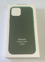 Чехол Leather Case Apple Iphone 15 MagSafe