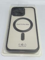 Case Magsafe With Frame Matte for Apple Iphone 15 ProMax