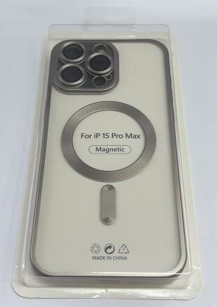 Case Magsafe With Frame Matte for Apple Iphone 15 ProMax