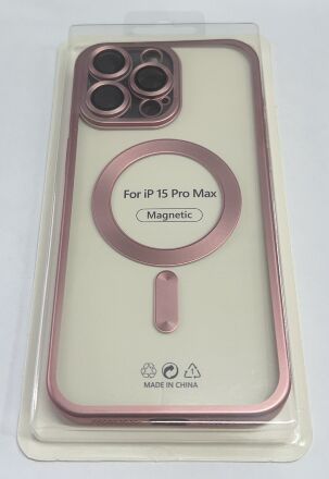 Case Magsafe With Frame Matte for Apple Iphone 15 ProMax