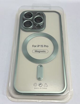 Case Magsafe With Frame Matte for Apple Iphone 15 Pro
