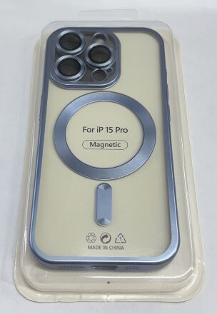 Case Magsafe With Frame Matte for Apple Iphone 15 Pro