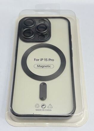 Case Magsafe With Frame Matte for Apple Iphone 15 Pro