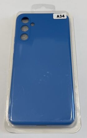 Чохол Silicone Case for Samsung A34 (A346E) No Logo
