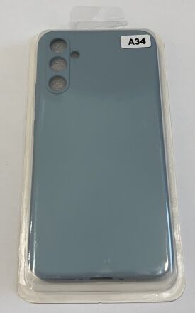 Чохол Silicone Case for Samsung A34 (A346E) No Logo