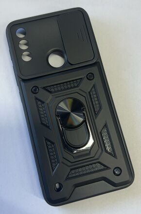 Armor Case With Curtain for Motorola E7 Power / E7i Power