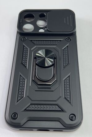 Armor Case With Curtain for Apple Iphone 15 Pro Max