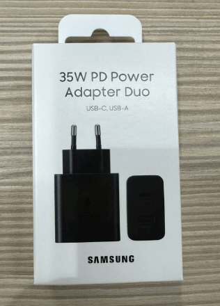 Сетевое Зарядное Устройство Samsung TEP-TA220NBE 35w USB-C,USB-A  in Box HQ