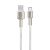 USB Cable Senteo SM-03 3A  Iron Series braided USB-A to USB-C 1M