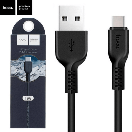 USB Кабель Hoco X20 Flash Type-C 1m