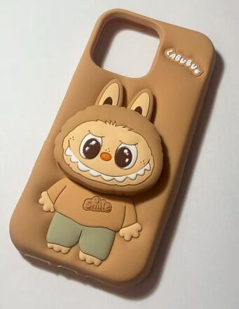 Silicone Labubu Smile Apple iPhone 14 Pro
