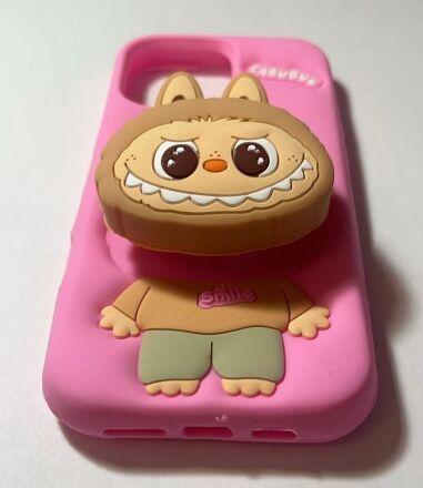 Silicone Labubu Smile Apple iPhone 14 Pro