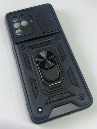 Armor Case With Curtain for Oppo A94 4G