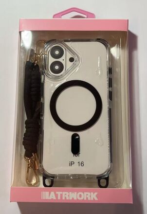 Чехол  Atrwork for Iphone 16 with Magsafe