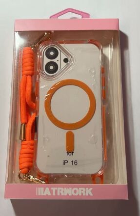 Чехол  Atrwork for Iphone 16 with Magsafe