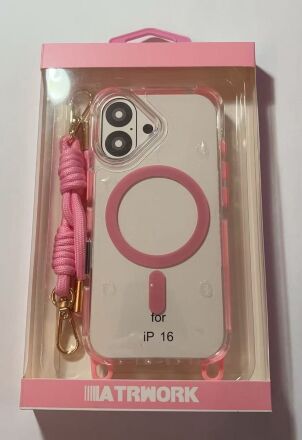 Чехол  Atrwork for Iphone 16 with Magsafe